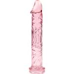 NEBULA SERIES BY IBIZA™ - MODELLO 12 DILDO IN VETRO BOROSILICATO 17 X 3,5 CM ROSA