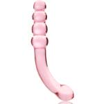 NEBULA SERIES BY IBIZA™ - MODELLO 14 DILDO IN VETRO BOROSILICATO 18,5 X 3 CM ROSA