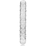 NEBULA SERIES BY IBIZA™ - MODELLO 15 DILDO IN VETRO BOROSILICATO 18,5 X 3 CM TRASPARENTE