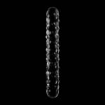 NEBULA SERIES BY IBIZA™ - MODELLO 15 DILDO IN VETRO BOROSILICATO 18,5 X 3 CM TRASPARENTE