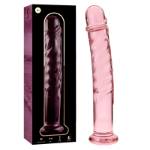 NEBULA SERIES BY IBIZA™ - MODELLO 16 DILDO IN VETRO BOROSILICATO 18,5 X 3 CM ROSA