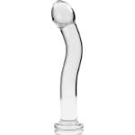 NEBULA SERIES BY IBIZA™ - MODELLO 18 DILDO IN VETRO BOROSILICATO 18,5 X 3,5 CM TRASPARENTE