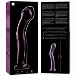 NEBULA SERIES BY IBIZA™ - MODELLO 18 DILDO IN VETRO BOROSILICATO 18,5 X 3,5 CM ROSA