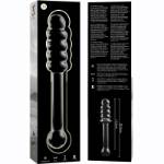 NEBULA SERIES BY IBIZA™ - MODELLO 20 DILDO IN VETRO BOROSILICATO 20,5 X 3 CM TRASPARENTE