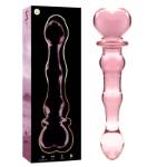 NEBULA SERIES BY IBIZA™ - MODELLO 21 DILDO IN VETRO BOROSILICATO 20,5 X 3,5 CM ROSA