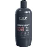 PDX PLUS - MASTURBATORE STROKER DAL DESIGN DISCRETO CON FLACONE SHAMPOO SCRUB LENITIVO AL CARAMELLO