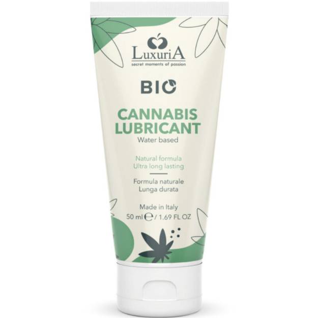 INTIMATELINE LUXURIA - LUBRIFICANTE A BASE ACQUA BIO CANNABIS 50 ML