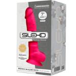 SILEXD - MODELLO 1 PENE REALISTICO PREMIUM SILEXPAN SILICONE FUCSIA 17,5 CM