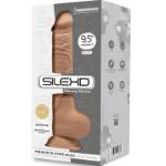 SILEXD - MODELLO 1 PENE REALISTICO PREMIUM SILEXPAN SILICONE CARAMEL 24 CM