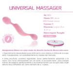 FEMINTIMATE - VIBRATORE IN SILICONE MASSAGGIATORE UNIVERSALE ROSA