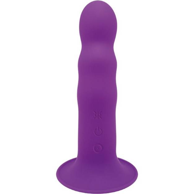 ADRIEN LASTIC - HITSENS VIBE 3 DILDO IN SILICONE VIOLA