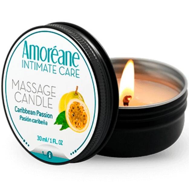 AMOREANE - CANDELA DA MASSAGGIO CARIBBEAN PASSION 30 ML