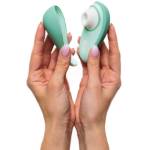 WOMANIZER - LIBERTY 2 STIMOLATORE CLITORIDE & VENTOSA VERDE CHIARO