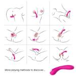 ARMONY - VIBRATORE LEGEND IN SILICONE FUCSIA