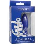 ADMIRAL - VIBRATORE PLUG ANALE TORPEDO BLU