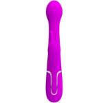 PRETTY LOVE - VIBRATORE DEJON RABBIT 3 IN 1 VIOLA MULTIFUNZIONE