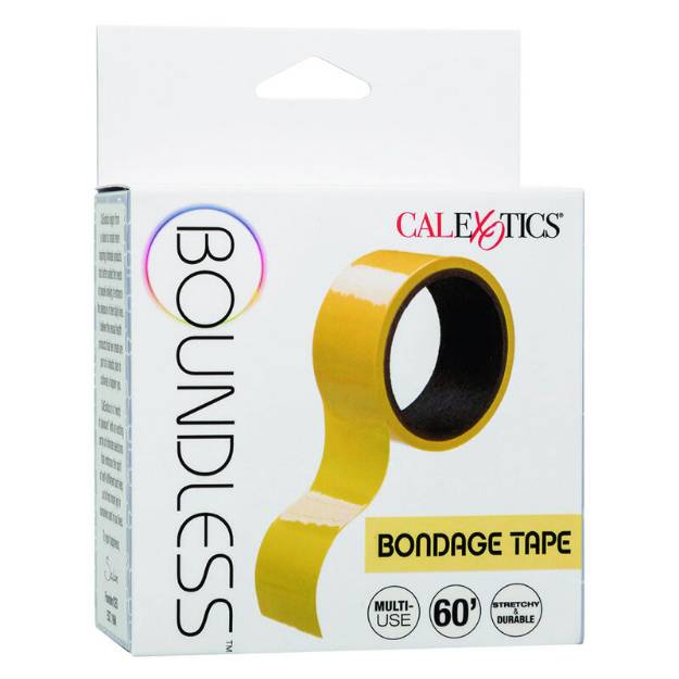 CALIFORNIA EXOTICS - BOUNDLESS NASTRO BONDAGE GIALLO