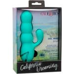 CALIFORNIA EXOTICS - VIBRATORE DEL MAR DIVA RABBIR AQUA GREEN DI CALIFORNIA DREAMING