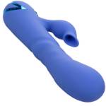 CALIFORNIA EXOTICS - LA LOVE VIBRATOR & SUCKER BLUE DI CALIFORNIA DREAMING