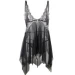 SUBBLIME - BABYDOLL IN TESSUTO TULLE PIZZO SUL PETTO L/XL