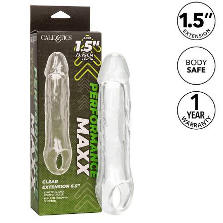 CALIFORNIA EXOTICS - PERFORMANCE MAXX CLEAR EXTENSION 6,5 TRASPARENTE