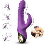 ARMONY - VIBRATORE ZING DILDO CONIGLIO VIOLA