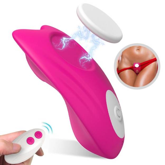 ARMONY - MUTANDINA INDOSSABILE CON VIBRATORE TELECOMANDO BUTTERFLY ROSA