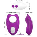 ARMONY - MUTANDINA INDOSSABILE CON VIBRATORE TELECOMANDO VIOLA