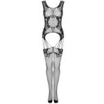 LIVCO CORSETTI FASHION - BODYSTOCKING JULOVE NERO TAGLIA UNICA