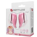 PRETTY LOVE - PINZE PER CAPEZZETTI VIBRANTI FOGLIA ROSA