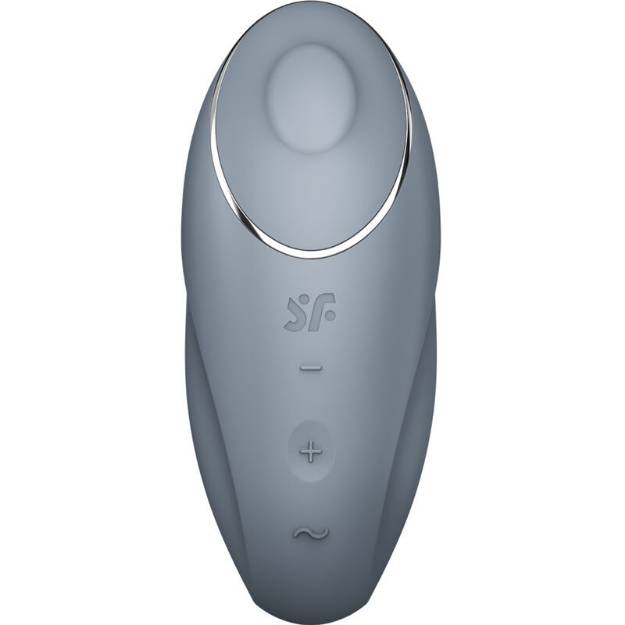 SATISFYER - TAP & CLIMAX 1 VIBRATORE LAY-ON GRIGIO