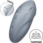 SATISFYER - TAP & CLIMAX 1 VIBRATORE LAY-ON GRIGIO