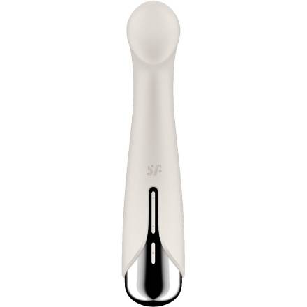 SATISFYER - SPINNING G-SPORT 1 VIBRATORE ROTATORE BEIGE