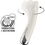 SATISFYER - SPINNING G-SPORT 1 VIBRATORE ROTATORE BEIGE