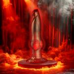 EPIC - PROMETHEUS DILDO TITAN IN FIAMME TELECOMANDO RICARICABILE