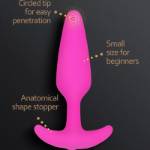 G-VIBE - GPLUG TAPPO ANALE VIBRATORE XS FUCSIA