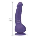 G-VIBE - VIBRATORE REALISTICO GREAL 2 VIOLA