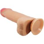 PRETTY LOVE - DILDO REALISTICO SLIDING SKIN SERIES CON VENTOSA SCORREVOLE DELLA PELLE 20,6 CM