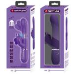 PRETTY LOVE - VIBRATORE MULTIFUNZIONE RABBIT 4 IN 1 FARFALLA VIOLA