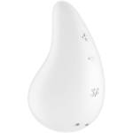 SATISFYER - VIBRATORE GOCCIA DI RUGIADA LAY-ON BIANCO