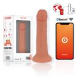 ONINDER - DILDO VIBRATORE MEDIO BOGOTÁ 9 VELOCITÀ NATURALE 22 CM -O- 4.5 CM - APP GRATUITA