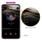 PRETTY LOVE - VIBRATORE ELETTROSHOCK HECTOR APP GRATUITA VIOLA