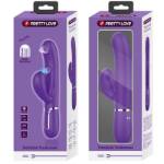 PRETTY LOVE - VIBRATORE PERLITA G-SPOT 3 IN 1 MULTIFUNZIONE VIOLA