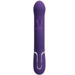 PRETTY LOVE - COALE VIBRATORE CONIGLIO CARBONE 4 EN 1 VIOLA