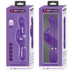 PRETTY LOVE - COALE VIBRATORE CONIGLIO CARBONE 4 EN 1 VIOLA