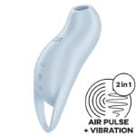 SATISFYER - STIMOLATORE CLITORIDE POCKET PRO 1 AZZURRO