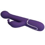 PRETTY LOVE - VIBRATORE DEJON RABBIT 3 IN 1 MULTIFUNZIONE VIOLA