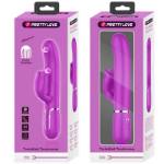 PRETTY LOVE - VIBRATORE CONIGLIO CON LICING FUCSIA