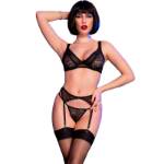 CHILIROSE - CR 4692 SET QUATTRO PEZZI NERO S