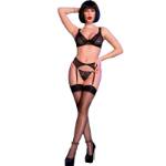 CHILIROSE - CR 4692 SET QUATTRO PEZZI NERO L